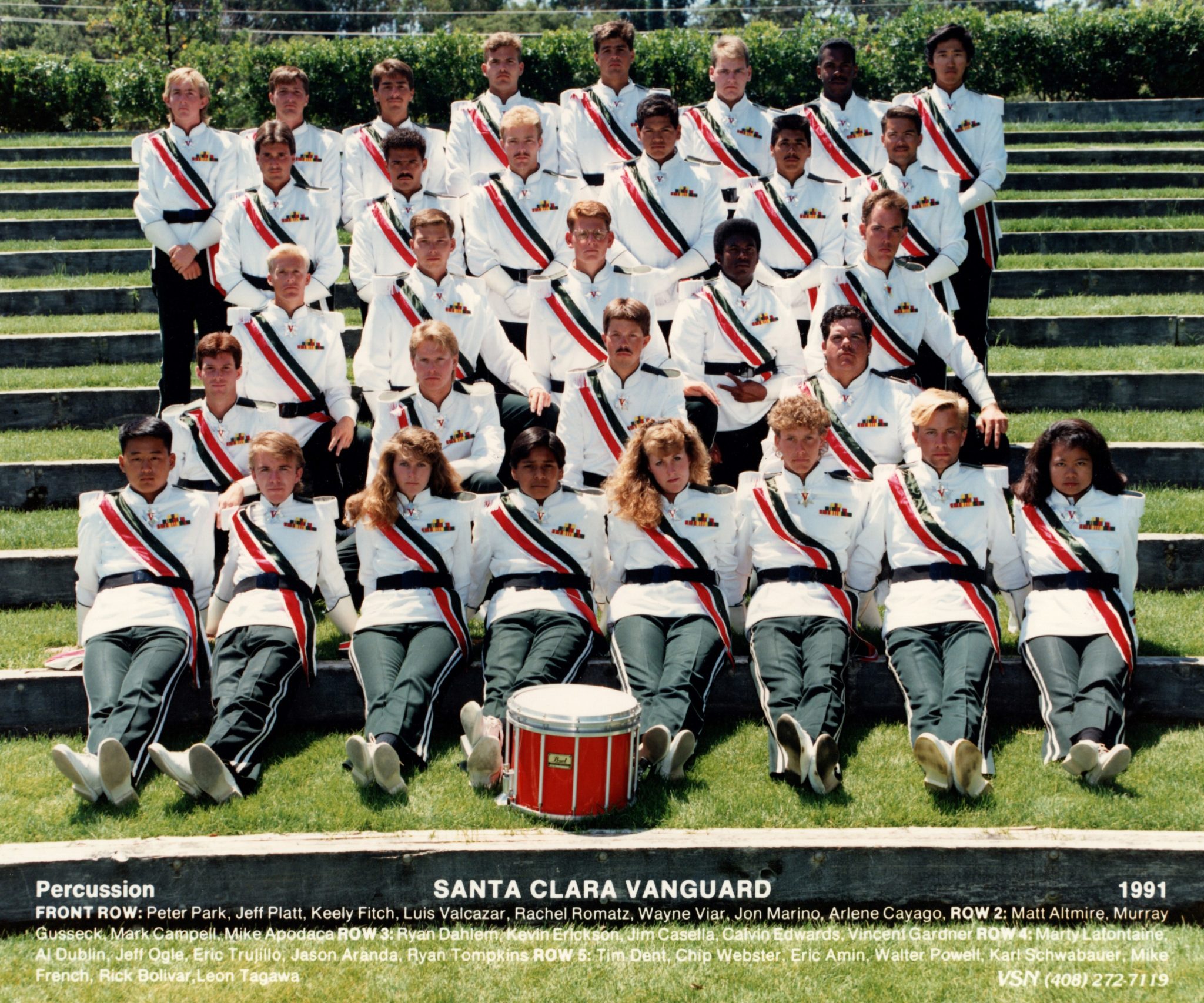 SCV1991PercussionSection Vanguard History Honoring our shared
