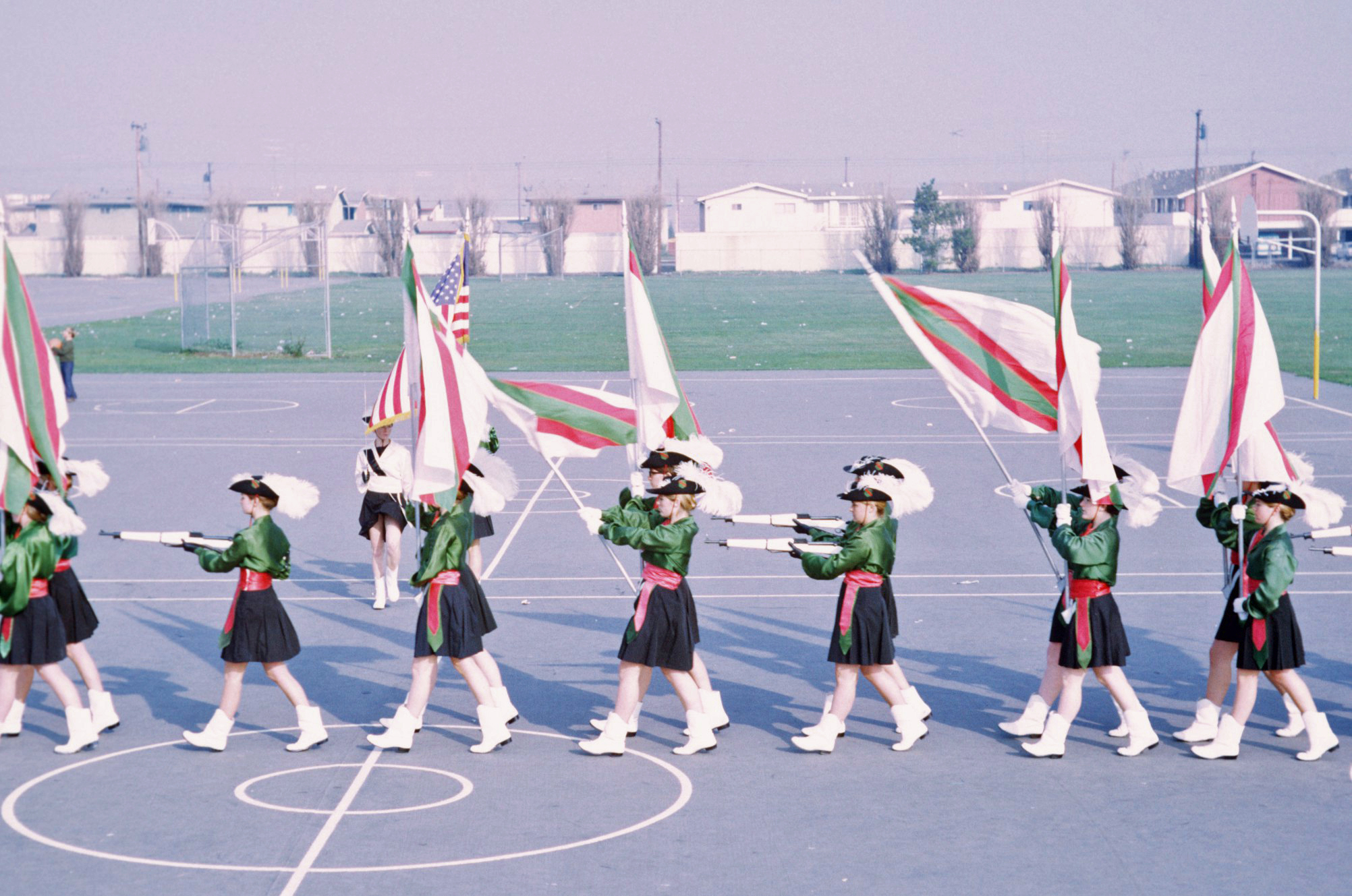 DAS-1971-January-07-Comp-Guard-Column-of-Ducks