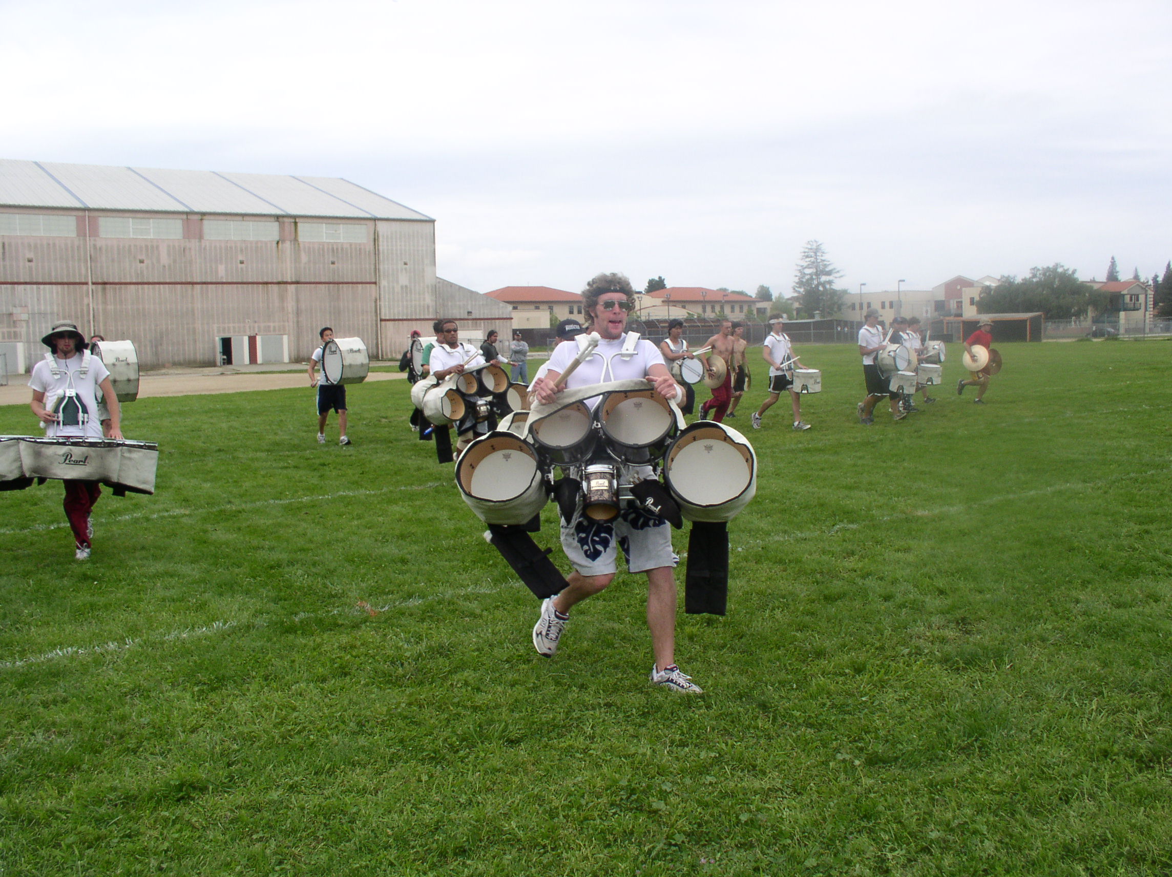 Retro-T-Shirt-Red-Snare-Line-021