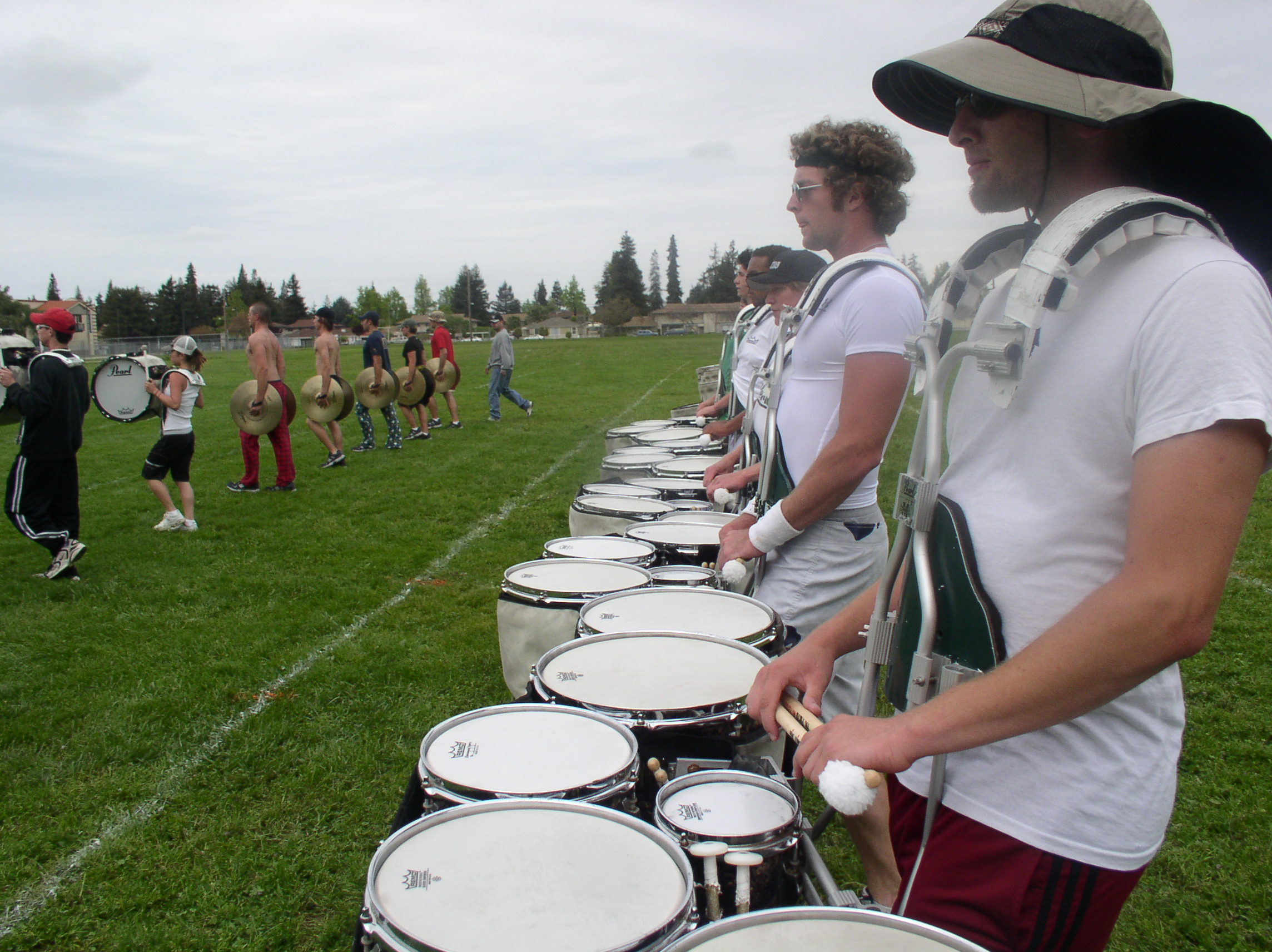 Retro-T-Shirt-Red-Snare-Line-023