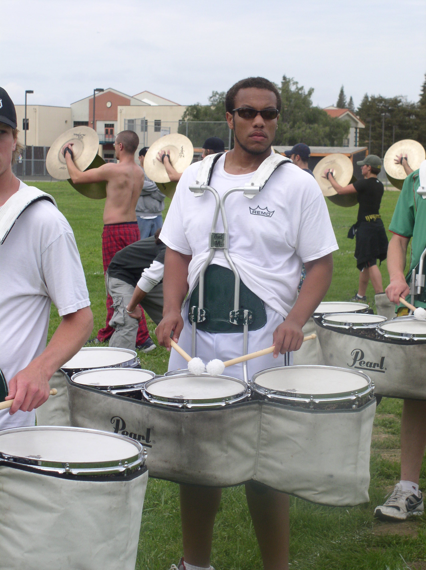 Retro-T-Shirt-Red-Snare-Line-033