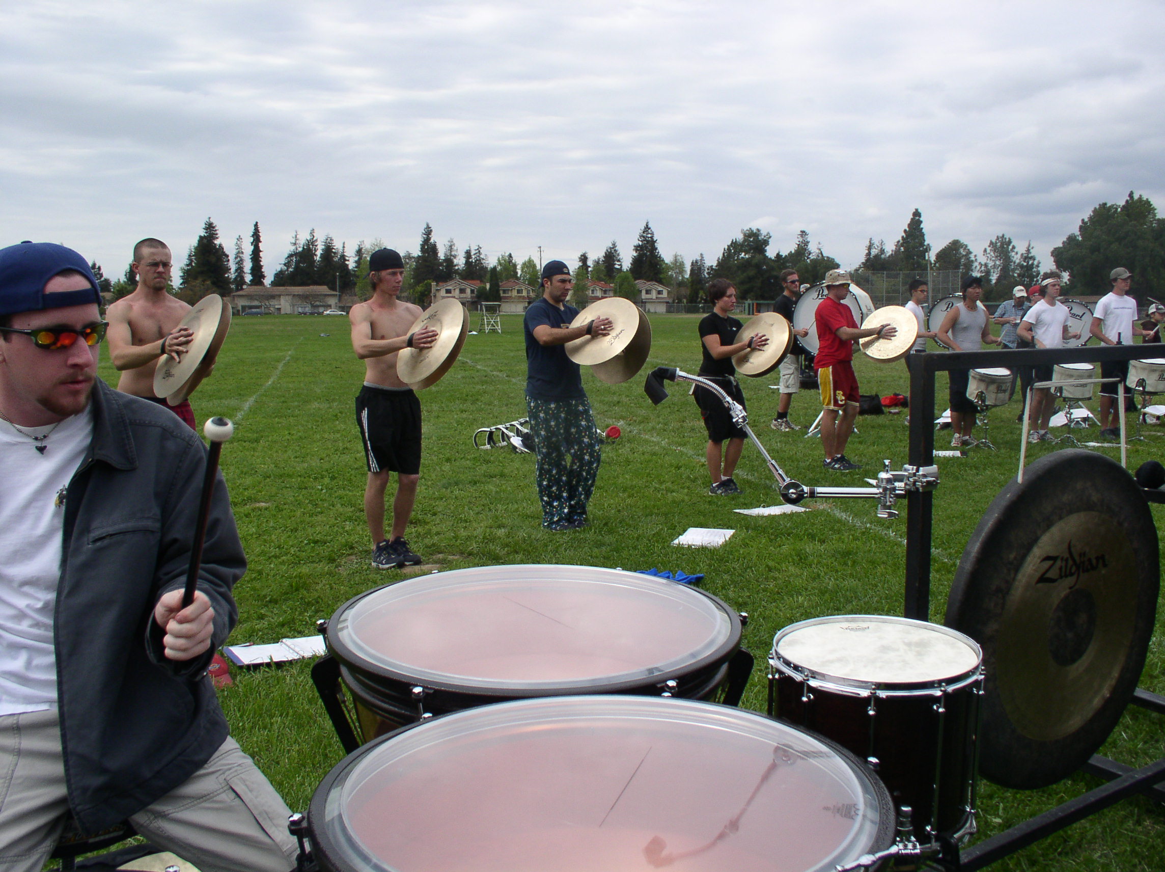 Retro-T-Shirt-Red-Snare-Line-062